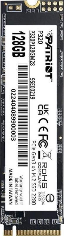Dysk SSD PATRIOT P320P128GM28 (M.2 2280″ /128 GB )