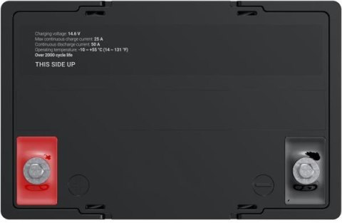 AKUMULATOR LITOWO-ŻELAZOWO-FOSFORANOWY LiFePO4 Green Cell Cube 12.8V 50Ah LFPGC12V50AH