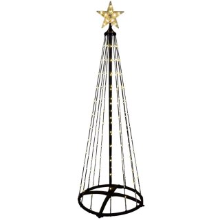 Choinka świecąca stożek zewnętrzna XXL 550 LED 300 cm