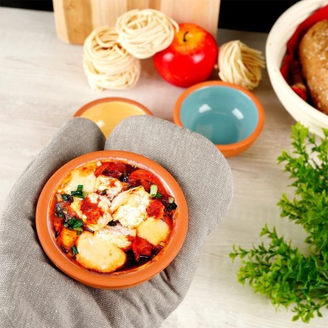Miseczki do Zapiekania Ceramiczne 150 ml Kolorowe Tapas Zestaw 4 szt.