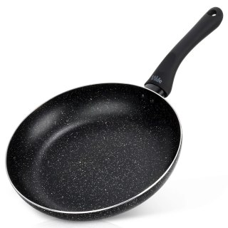 Patelnia Granitowa 24 cm Black Line Indukcja Gaz Non-stick VILDE