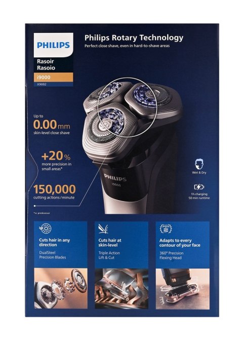 Philips i9000 X9002 Golarka elektryczna — na sucho i na mokro z SkinIQ