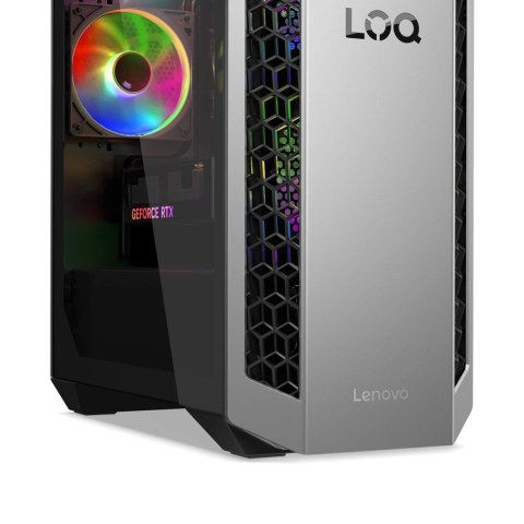 Lenovo LOQ Tower 26ADR10 Ryzen 7 8745HX 32GB DDR5 5200 SSD1TB GeForce RTX 5070 12GB Win11 Luna Grey / Eclipse Black