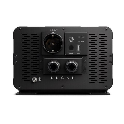 Qoltec Przetwornica napięcia Pure Sine Wave | 24V na 230V | 5000/10000W | LCD | USB | Kompatybilna z LiFePO4 GEL AGM