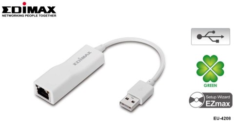 Karta sieciowa Edimax EU-4208 USB > RJ45 100 Mbps Karta sieciowa Edimax EU-4208 USB > RJ45 100 Mbps