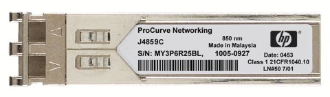 Moduł HP X121 1G SFP LC LX Transceiver (J4859C) Moduł HP X121 1G SFP LC LX Transceiver (J4859C)