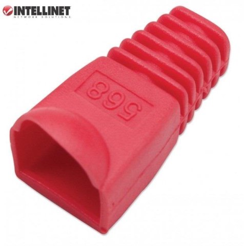 Osłonka Intellinet na RJ45, 10szt., czerwona Osłonka Intellinet na RJ45, 10szt., czerwona