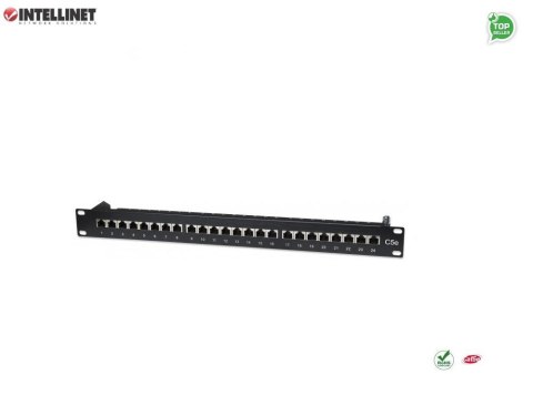Patch panel Intellinet 24 portów, STP Cat.5e Patch panel Intellinet 24 portów, STP Cat.5e