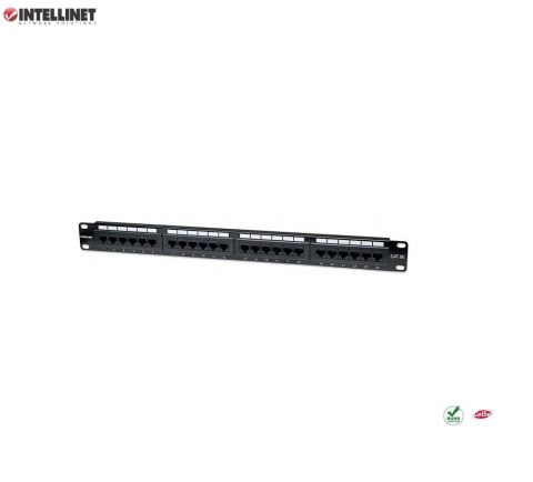 Patch panel Intellinet 24 portów, UTP Cat.5e Patch panel Intellinet 24 portów, UTP Cat.5e