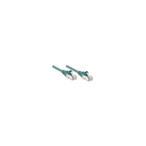 PatchCord 100% miedź Intellinet Cat.5e S/FTP, 3m, zielony PatchCord 100% miedź Intellinet Cat.5e S/FTP, 3m, zielony