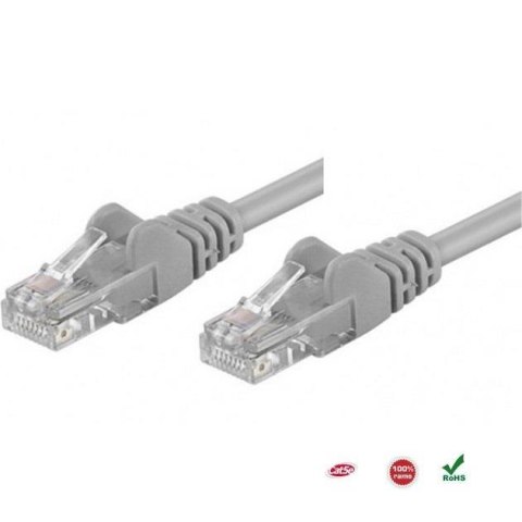 PatchCord 100% miedź Intellinet Cat.5e UTP, 10m, szary PatchCord 100% miedź Intellinet Cat.5e UTP, 10m, szary