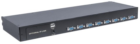 Przełącznik KVM Intellinet 8-portowy VGA/USB/PS2, modułowy Przełącznik KVM Intellinet 8-portowy VGA/USB/PS2, modułowy