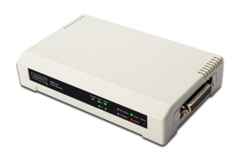Serwer wydruku DIGITUS DN-13006-1 10/100Mbps 2xUSB2.0 + 1xLPT Serwer wydruku DIGITUS DN-13006-1 10/100Mbps 2xUSB2.0 + 1xLPT