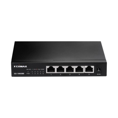 Switch niezarządzalny Edimax GS-1005BE 5x100/1000/2500Mb/s Switch niezarządzalny Edimax GS-1005BE 5x100/1000/2500Mb/s