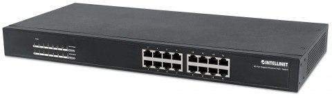 Switch niezarządzalny Intellinet 16x 10/100/1000 Mbps PoE+ 220W Rack 19" Switch niezarządzalny Intellinet 16x 10/100/1000 Mbps PoE+ 220W Rack 19"