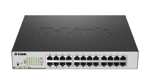 Switch zarządzalny D-Link DGS-1100-24P 24x1000 Mbps Gigabit PoE Switch zarządzalny D-Link DGS-1100-24P 24x1000 Mbps Gigabit PoE