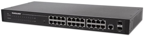 Switch zarządzalny Intellinet 24x 10/100/1000 Mbps + 2x slot SFP Rack 19" Switch zarządzalny Intellinet 24x 10/100/1000 Mbps + 2x slot SFP Rack 19"