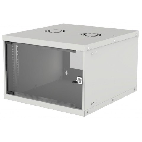 Szafa wisząca Intellinet BASIC, 6U, 540x400, Rack 19", szklane drzwi, FLATPACK, szara Szafa wisząca Intellinet BASIC, 6U, 540x400, Rack 19", szklane drzwi, FLATPACK, szara