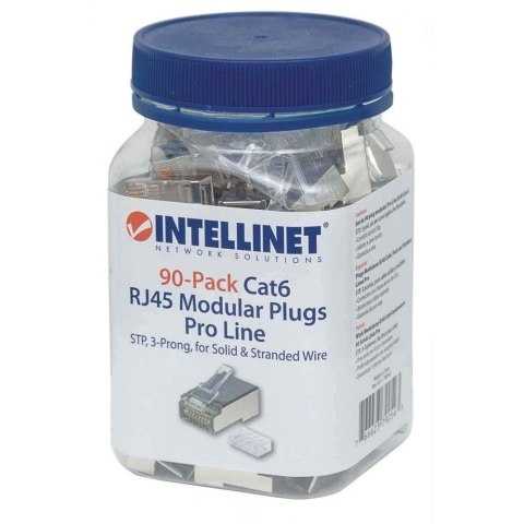 Wtyk modularny Intellinet RJ45 STP Cat.6 90 szt. Wtyk modularny Intellinet RJ45 STP Cat.6 90 szt.