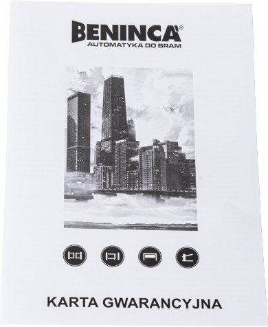 Zestaw Beninca KWOLF424.P2 24V do 450kg bram przesuwnych