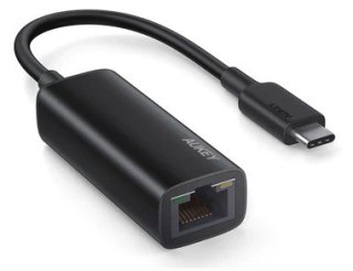 Karta sieciowa przewodowa AUKEY Karta sieciowa CB-A30 aluminiowa USB-C Gigabit 10/100/1000 Mbps RJ45 | 1 Gb/s | USB 3.0 Typ C |