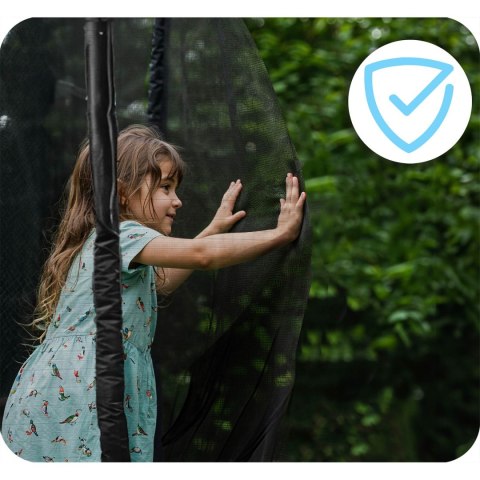 Trampolina ogrodowa 10ft/312cm z siatką zewnętrzną i drabinką Neo-Sport