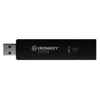 Pendrive KINGSTON Technology IronKey (32 GB /Czarny )