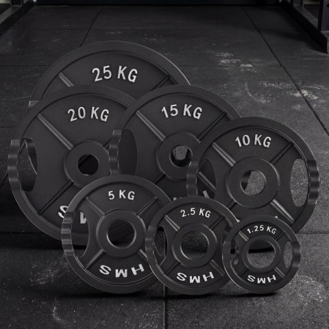 TOD02 TALERZ OLIMPIJSKI CZARNY 2.5 KG HMS
