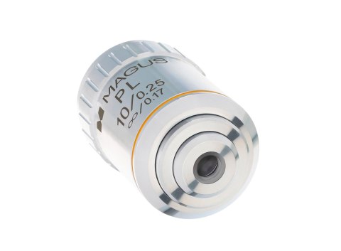 Obiektyw planarny z korekcją do nieskończoności MAGUS MP10 10x/0,25 ∞/0,17