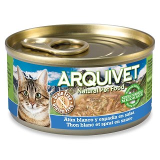 [W] Arquivet Puszka dla kota o smaku tuńczyka i szprotki 80 g