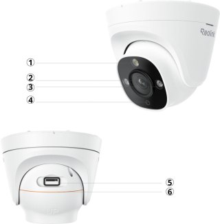 Kamera IP Reolink Professional RP-PCT12M 12MP PoE Kopułowa