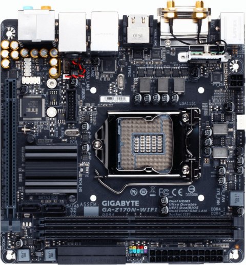 Płyta główna GIGABYTE GA-Z170N-WIFI (rev. 1.0) (LGA 1151 /MiniITX)