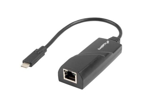 Karta sieciowa Lanberg USB-C 3.1 -> RJ-45 1Gb na kablu Karta sieciowa Lanberg USB-C 3.1 -> RJ-45 1Gb na kablu
