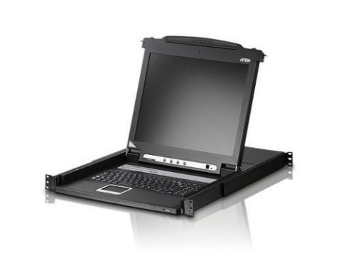 Konsola LCD 17" KVM ATEN CL1016M-ATA 16-port. 12 kabli w zestawie Konsola LCD 17" KVM ATEN CL1016M-ATA 16-port. 12 kabli w zestawie