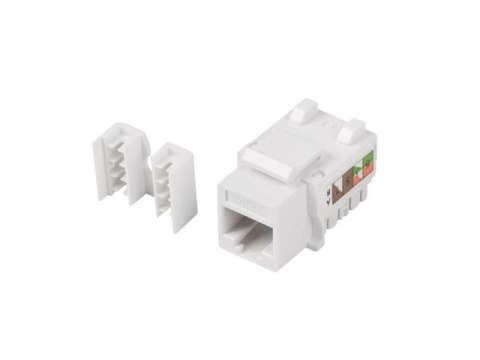Moduł Keystone Lanberg gniazdo RJ45 -> LSA UTP kat.5e 90° do puszki montażowej Moduł Keystone Lanberg gniazdo RJ45 -> LSA UTP kat.5e 90° do puszki montażowej