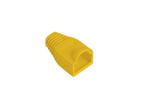 Osłonka na wtyk RJ45 Lanberg 100 szt żółta Osłonka na wtyk RJ45 Lanberg 100 szt żółta
