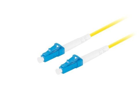 Patchcord światłowodowy Lanberg SM LC/UPC-LC/UPC SIMPLEX 3.0mm LSZH G657A1 2m żółty Patchcord światłowodowy Lanberg SM LC/UPC-LC/UPC SIMPLEX 3.0mm LSZH G657A1 2m żółty