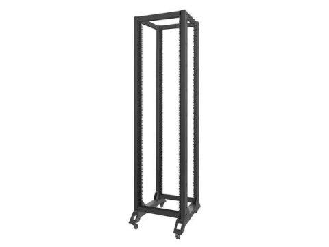 Stojak Open Rack Lanberg OR01-6842-B 42U 600x800 czarny Stojak Open Rack Lanberg OR01-6842-B 42U 600x800 czarny