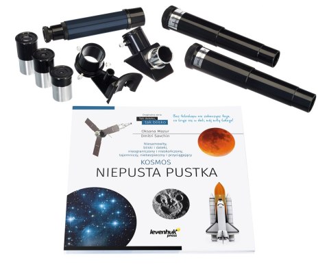 (PL) Teleskop Levenhuk Discovery Spark 607 AZ z książką