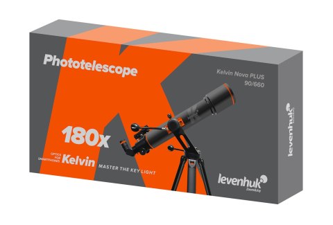 Fototeleskop Levenhuk Kelvin Nova PLUS 90/660