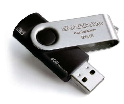 Pendrive GOODRAM Twister (8 GB /USB 2.0 /Czarny )