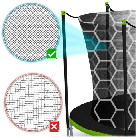 Siatka do trampoliny wewnętrzna 374cm 12ft Neo-Sport