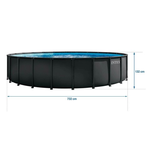 Basen ogrodowy stelażowy 732 x 132 cm 11w1 INTEX 26340ND