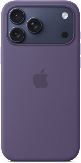 Etui silikonowe z MagSafe do iPhonea 17 Pro Max - mleczny fiolet