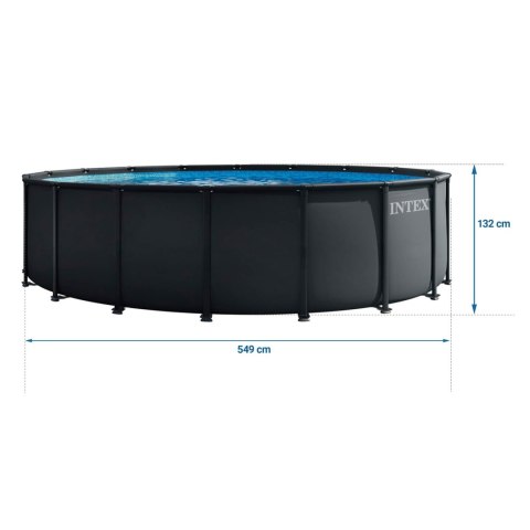 Basen ogrodowy stelażowy 549 x 132 cm 21w1 INTEX 26330NS