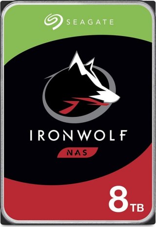 Dysk serwerowy HDD SEAGATE NAS +Rescue ST8000VN002 (8 TB /3.5" /5400RPM )