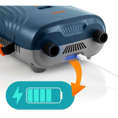 Pompka elektryczna do materaca pontonu SUPa + 6 przejściówek 12V Neo-Sport NS-713
