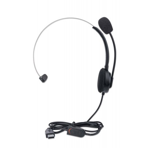 TECHLY Słuchawka USB mono z mikrofonem 179867