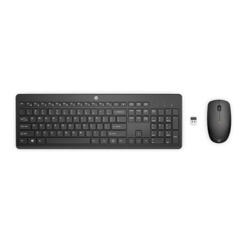 Zestaw bezprzewodowy klawiatura + mysz HP 235 czarny