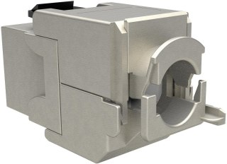Moduł Keystone samozaciskowy Solarix Cat.6A STP RJ45 SXKJ-10G-STP-RAL-SA